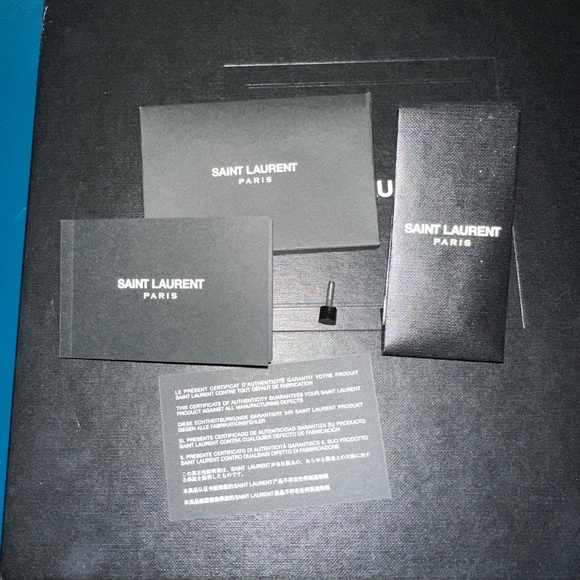 Saint Laurent Cassandra YSL Logo Sandal - Picture 5 of 11